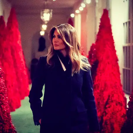 Melania Trump Christmas Decoration