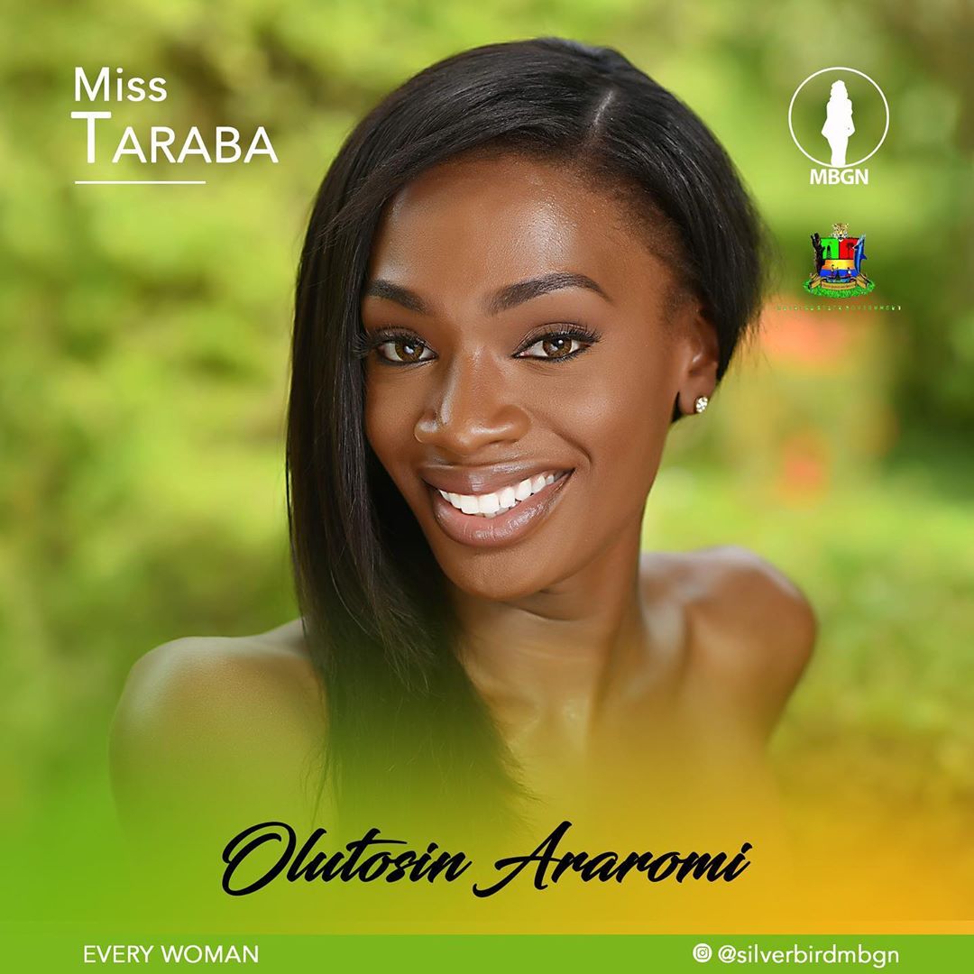 Miss Taraba MBGN 2019 Oluwatosin Araromi