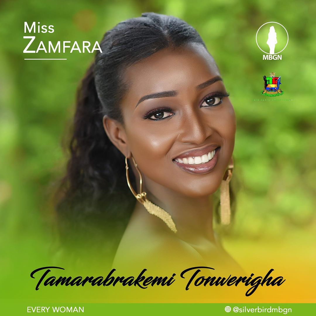 Miss Zamfara MBGN 2019 Tamarabrakemi Tonwerigha