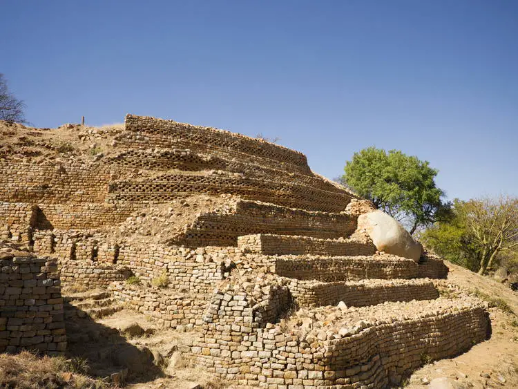 ancient african ruins khami ruins 