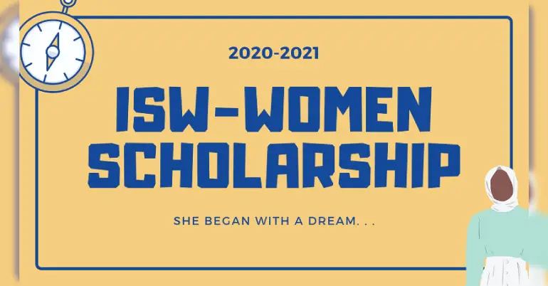 Apply For The International Scholarship For Women 2020-2021 in USA