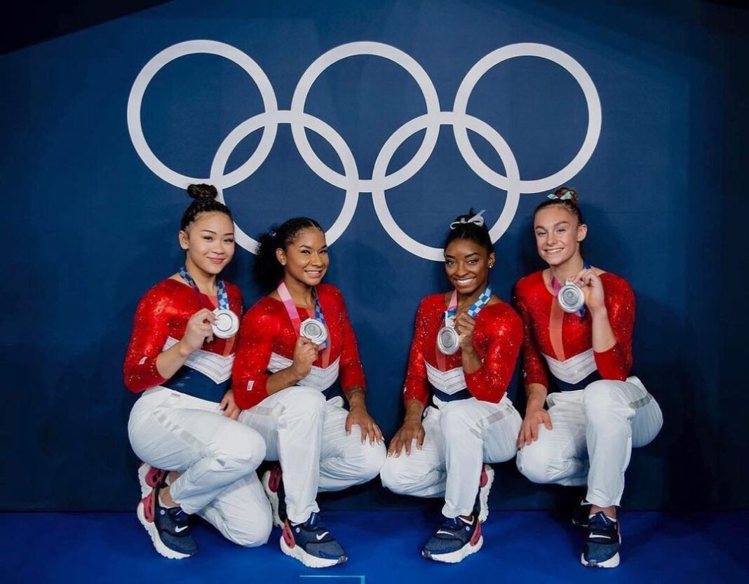 The USA gymnastic team