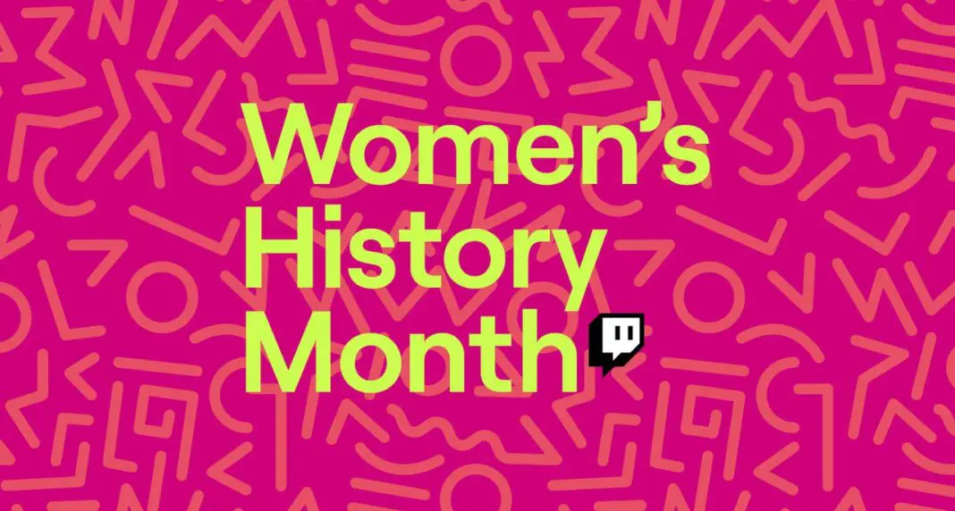 Celebrate Women’s History Month on Twitch!